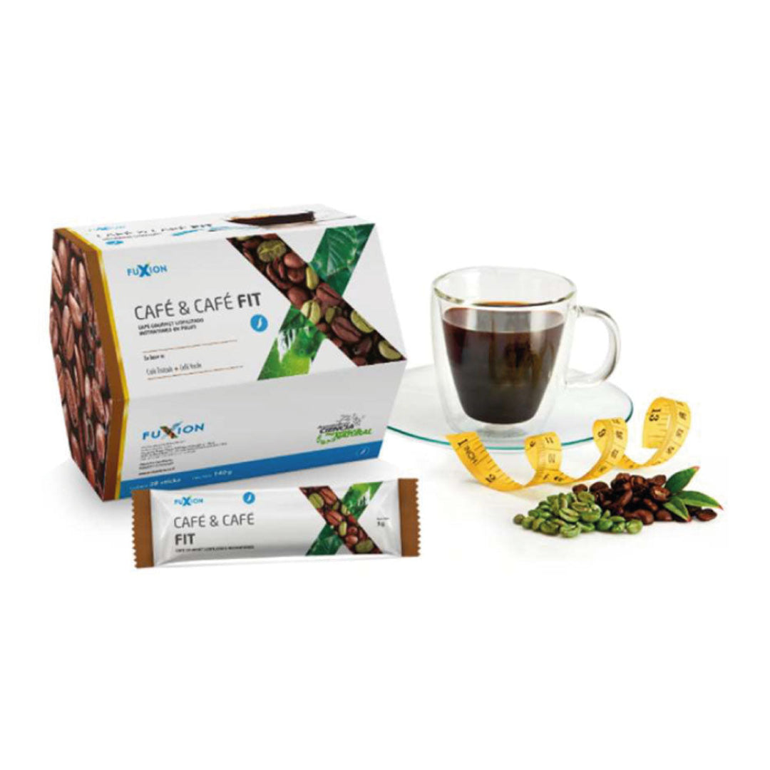 Café & Café Fit FuXion - Café Gourmet Instantáneo