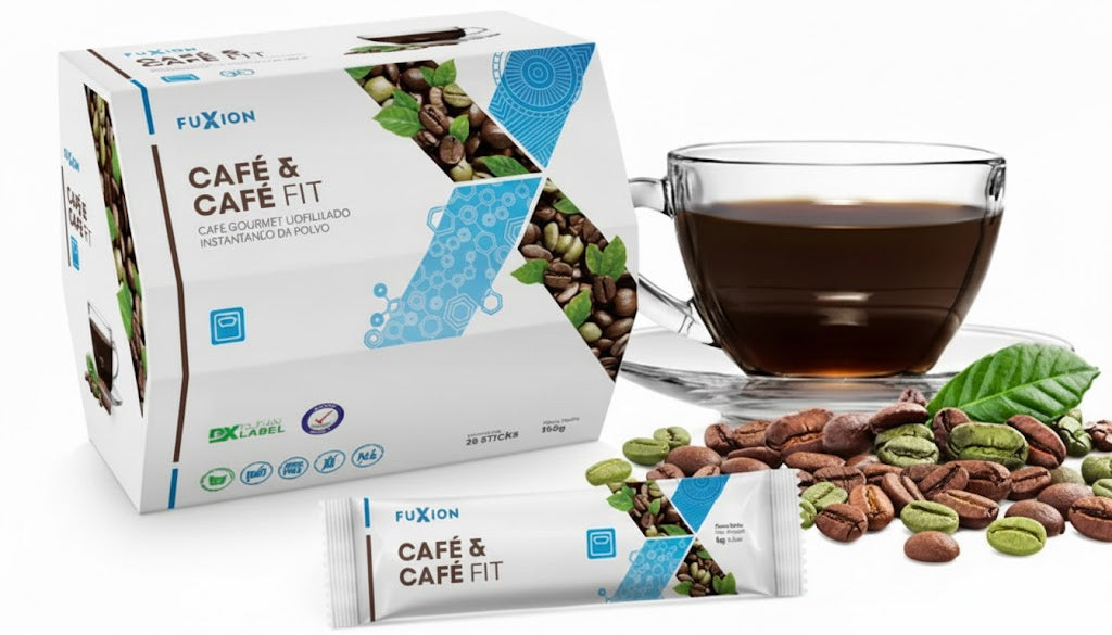 Café & Café Fit FuXion - Café Gourmet Instantáneo